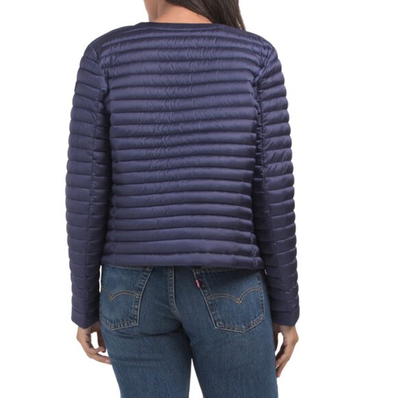 SAVE THE DUCK Navy Blue Quilted Jacket - Picture 2 of 2